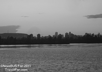 Montreal Skyline B&W